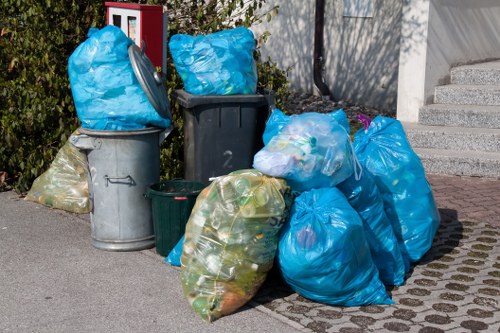 Eco-friendly office clearance practices with recycling