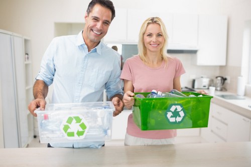 Professional waste removal team handling business waste in Deptford