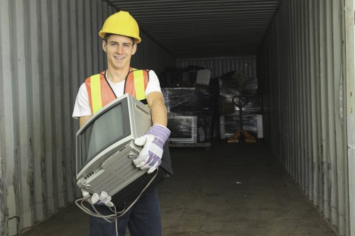 Commercial waste removal services in Deptford